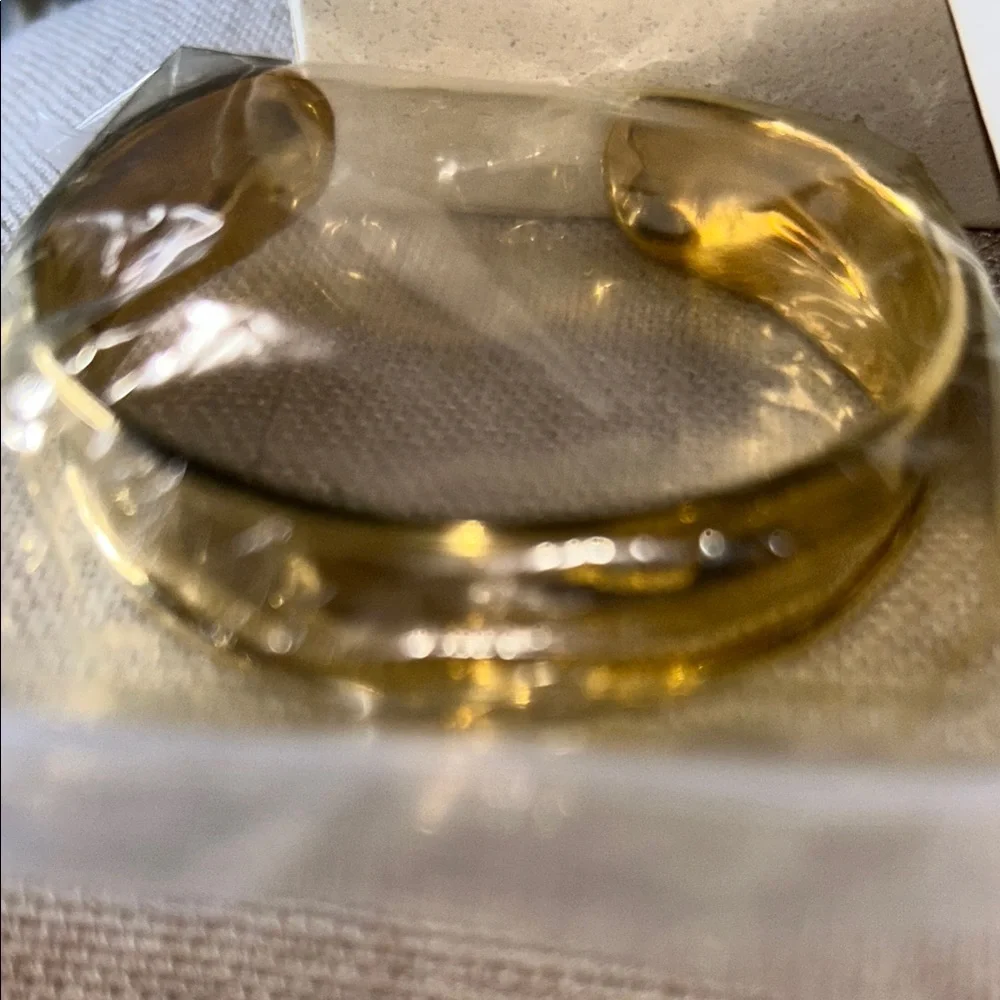 Odette gold cuff bracelet. BRAND NEW. - Picture 2 of 7